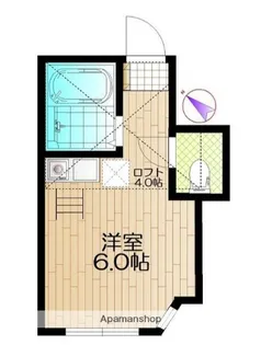 ユナイト田浦マークヘアリー【1階】の間取り