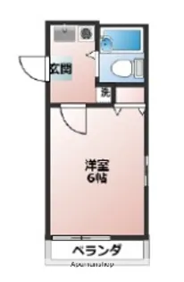 エキスプレス清水ヶ丘【1階】の間取り