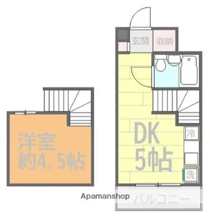 ピアチェーレヴィーナ【4階】の間取り