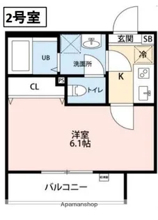 ミツキョートランジット【3階】の間取り