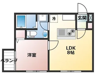 LYハイツ【2階】の間取り