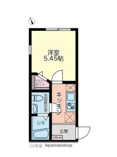 セテル新大津【1階】の間取り
