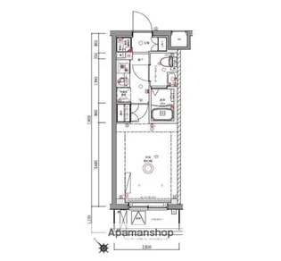 AZEST井土ヶ谷【4階】の間取り