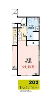 LUFT【2階】の間取り