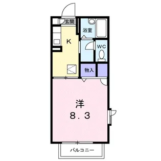 マ・メゾン【1階】の間取り