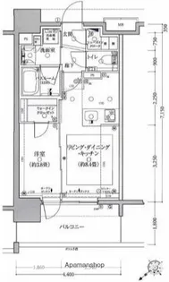 クリオ藤沢セントラルマークス【12階】の間取り