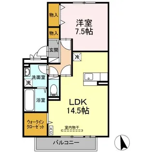 スワロウテイル【2階】の間取り