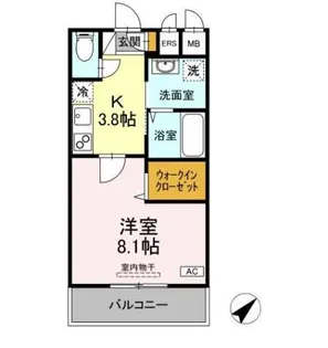 アーバンフォート横浜【4階】の間取り