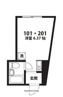 ルミネ代官【2階】の間取り