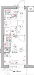 クレヴィスタ阪東橋【6階】の間取り