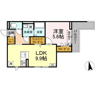 コンフォート横浜緑【3階】の間取り