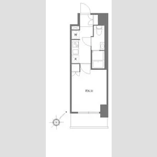 エヌステージ秦野駅前【6階】の間取り