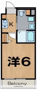 グリフィン横浜・東白楽【3階】の間取り