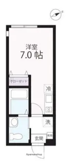 ハーミットクラブハウス野毛山公園(仮)【2階】の間取り