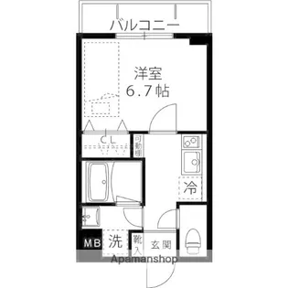 LOC’S SAGINUMA【2階】の間取り