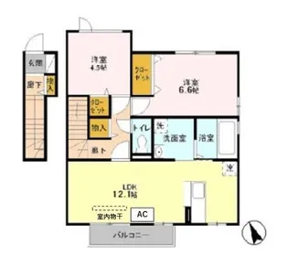 桜【2階】の間取り