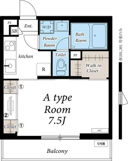 リブリ・スター南橋本【2階】の間取り