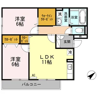 ビラ ルフト【3階】の間取り