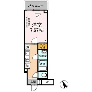 PRIMEVERE(プリムヴェール)【2階】の間取り