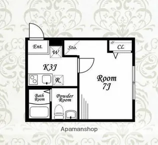 ミネット桜ヶ丘【1階】の間取り