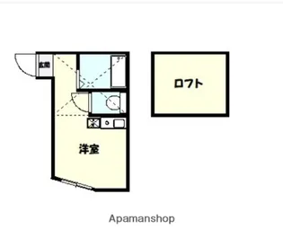 ユナイト白楽ペトロブラス【1階】の間取り