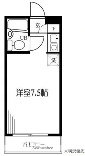 ハイツ鹿島の森【1階】の間取り