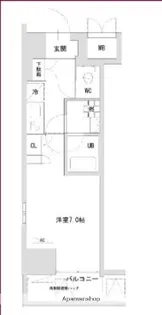 TLRレジデンス町田【13階】の間取り