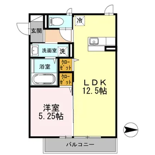 ラウレア【2階】の間取り