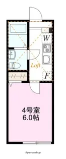 アザーレ・バモス宮前平【1階】の間取り