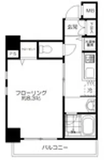 T’S GARDEN元町【7階】の間取り