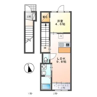 AVANCE【2階】の間取り
