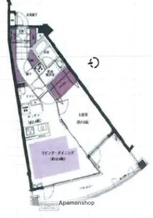 エル・クラウディア青葉【4階】の間取り