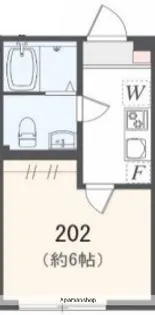 アザーレ・ソーニョ座間【2階】の間取り