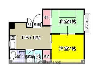 グリーンパーク根岸B棟【3階】の間取り