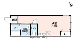 MAISON DE CLAIR【1階】の間取り