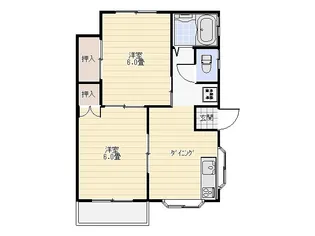 カシーナST【2階】の間取り