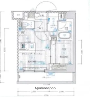 ブライズ鷺沼【2階】の間取り