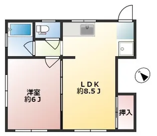 メゾン・ド・ベリーⅡ【2階】の間取り