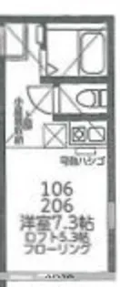 K.F 堀ノ内【1階】の間取り