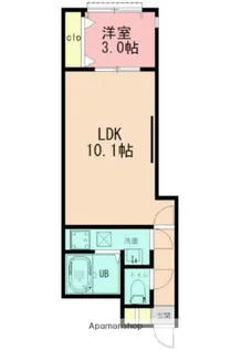 CREST 井土ヶ谷【1階】の間取り