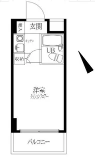 ロータリーライフ石川町【3階】の間取り