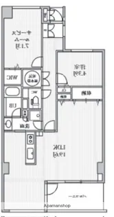 TLRレジデンス磯子駅前【6階】の間取り
