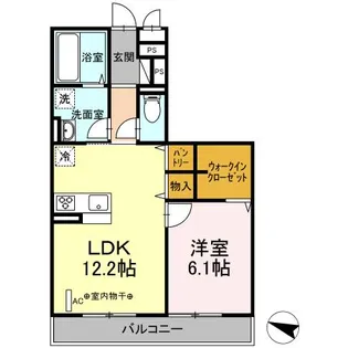 CIRLINE【3階】の間取り