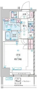 GENOVIA平塚Ⅲ【3階】の間取り