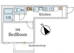 LINKS YOKOHAMA SASABORI【1階】の間取り