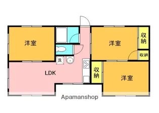 REDEAL厚木飯山1号棟【1階】の間取り