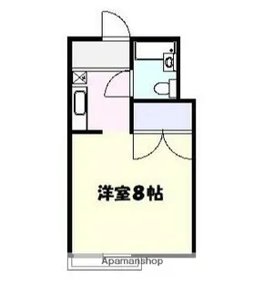 ジュラーレシブヤ【2階】の間取り