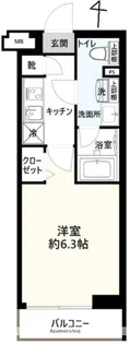 SHOKENレジデンス川崎【1階】の間取り