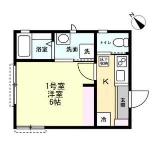 リュクス二俣川【2階】の間取り