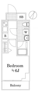 GENOVIA西横浜【10階】の間取り